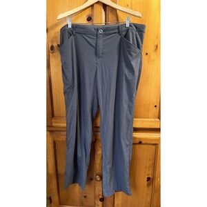 Patagonia Quandary Roll Up Nylon Hiking Pants 55410 Gray Gorpcore Women's 18